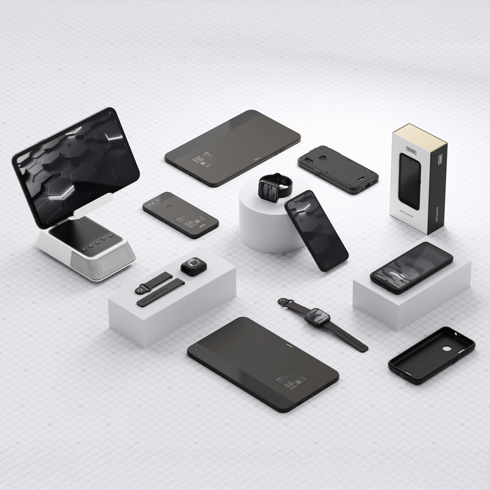 Modern smartphones and mobile devices